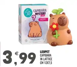 Ayoka Leopet capibara in lattice offerta