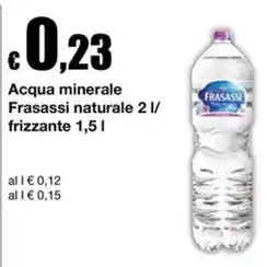 Sì con te Market Acqua minerale Frasassi naturale offerta