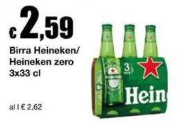 Sì con te Market Birra Heineken/Heineken zero offerta