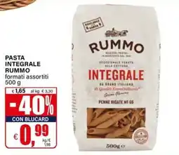Il Gigante Pasta integrale Rummo offerta