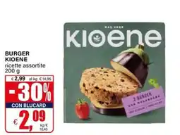 Il Gigante Burger Kioene ricette assortite offerta