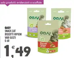 Ayoka Oasy Snack Cat Biscotti Ripieni offerta