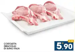 SeBón Supermercati Costoletta (braciola) di suino Italia offerta