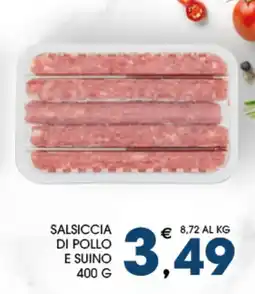 SeBón Supermercati Salsiccia di pollo e suino offerta