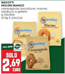 Pam Biscotti Mulino Bianco offerta