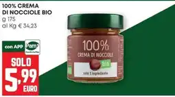 Pam Crema di nocciole Bio offerta