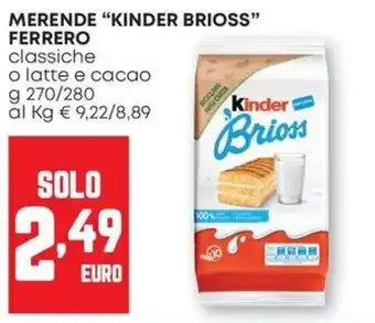Merce 'Kinder Brioss' Ferrero