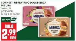 Pam Cornetti Fibrextra o Dolcesenza Misura offerta