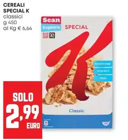 Pam Special K classic offerta