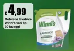 Sì con te Market Detersivi lavatrice Winni's offerta