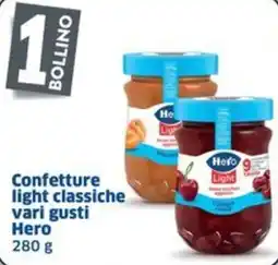 Sigma Confettura light classica Hero offerta