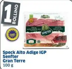 Sigma Speck Alto Adige IGP Senfter Gran Terre offerta