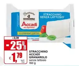 Il Gigante Stracchino Accadì Granarolo senza lattosio offerta