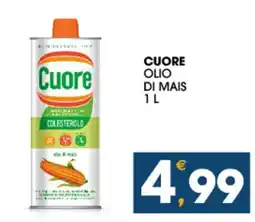 SeBón Supermercati Cuore olio di mais offerta