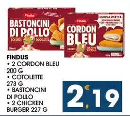 SeBón Supermercati Findus Cordon Bleu offerta
