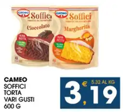 SeBón Supermercati Cameo soffici torta vari gusti offerta