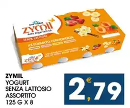 SeBón Supermercati Zymil yogurt senza lattosio offerta
