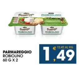 SeBón Supermercati Parmareggio Robiolino offerta