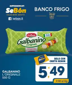 SeBón Supermercati Galbanino l'originale offerta