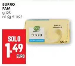 Pam Burro Pam offerta