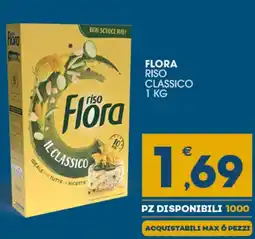 SeBón Supermercati Flora riso classico offerta
