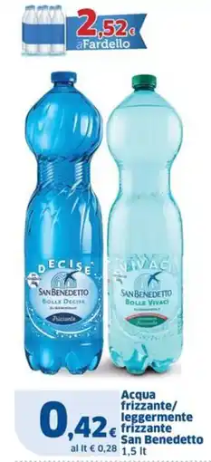 Sigma Acqua frizzante/leggermente frizzante San Benedetto offerta