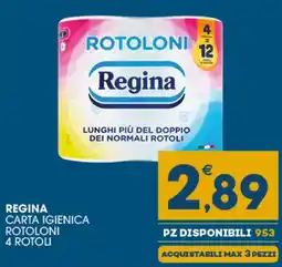 SeBón Supermercati Rotoloni Regina offerta