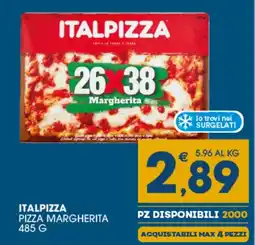 SeBón Supermercati Italpizza pizza margherita offerta