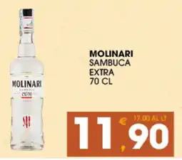 SeBón Supermercati Molinari Sambuca Extra offerta