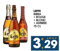 SeBón Supermercati Leffe birra offerta