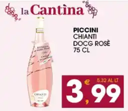 SeBón Supermercati Piccini Chianti DOCG Rosè offerta