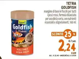 Pet Store Conad Tetra Goldfish Flakes offerta
