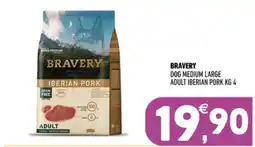 Ayoka Bravery dog medium large adult ibérico maiale offerta