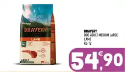 Ayoka Bravery dog adult medium large lamb offerta