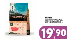 Ayoka Bravery dog medium large adult light Iberian pork offerta