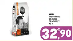 Ayoka Amity Premium Cats Sterilised Salmon&Rice offerta