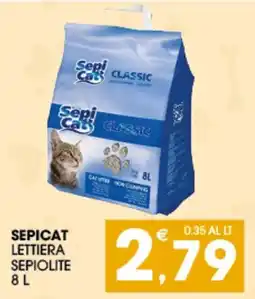 SeBón Supermercati Sepicat lettiera sepiolite offerta