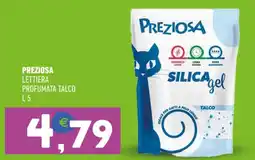 Ayoka Preziosa lettiera profumata talco offerta