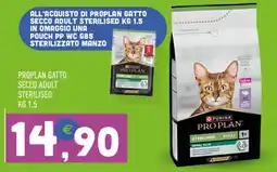 Ayoka Pro Plan Gatto Secco Adult Sterilised offerta