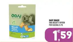 Ayoka Oasy dog biscotti ripieni per cuccioli offerta