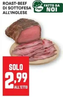 Pam Roast-beef di sottofesa all'inglese Pam offerta