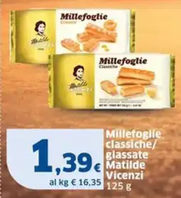 Sigma Millefoglie classiche Matilde Vicenzi offerta
