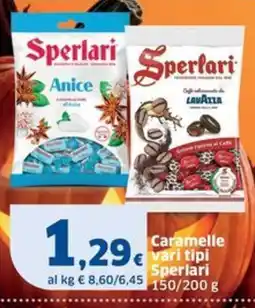 Sigma Caramelle vari tipi Sperlari offerta