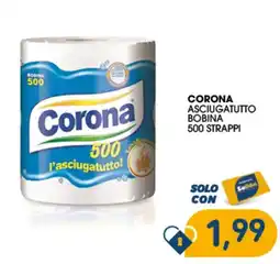 SeBón Supermercati Corona asciugatutto offerta