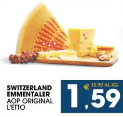 SeBón Supermercati Switzerland Emmentaler AOP Original offerta