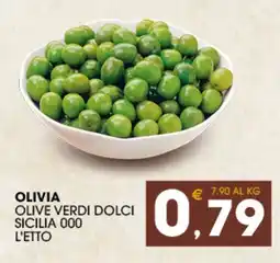 SeBón Supermercati Olivia olive verdi dolci sicilia 000 offerta