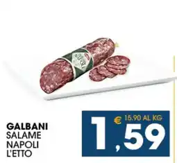 SeBón Supermercati Galbani salame napoli offerta
