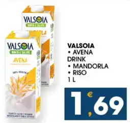 SeBón Supermercati Valsòia Avena Drink offerta