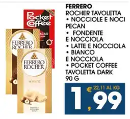 SeBón Supermercati Ferrero Rocher Tavoletta offerta