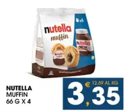 SeBón Supermercati Nutella muffin offerta
